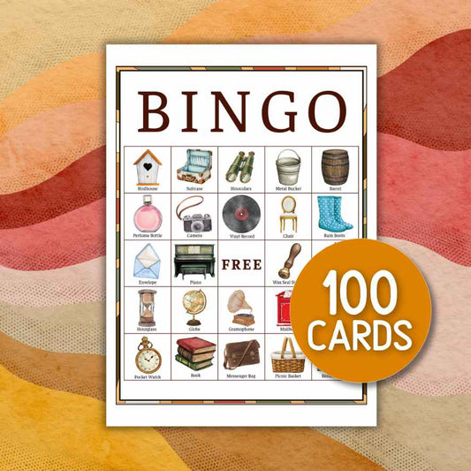bingo cards for seniors