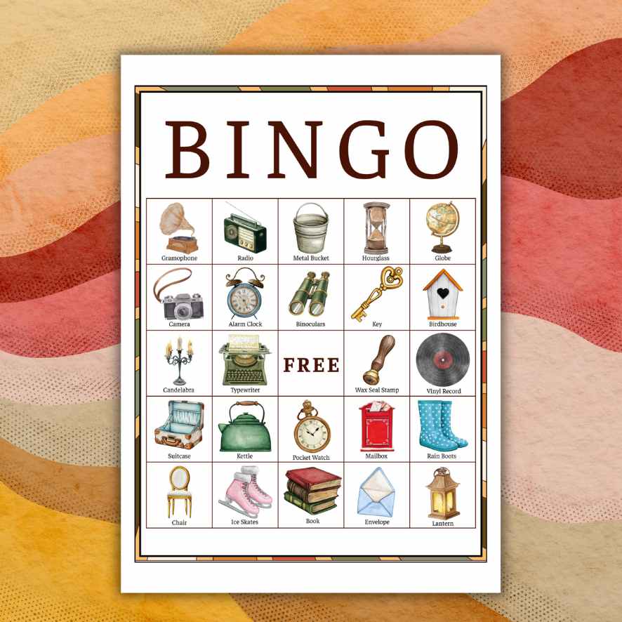 bingo activity for seniors