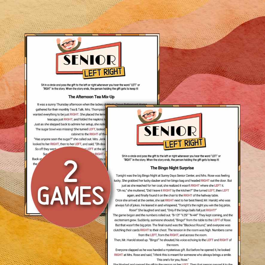left right games for seniors