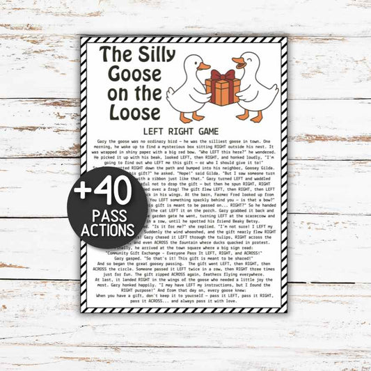 left right game printable