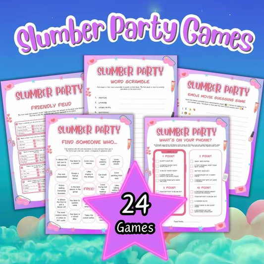 slumber party games for girls

