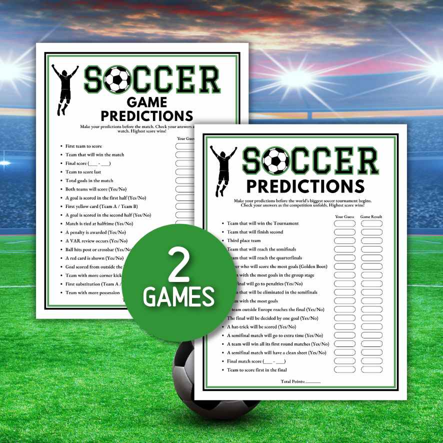 soccer prediction sheet

