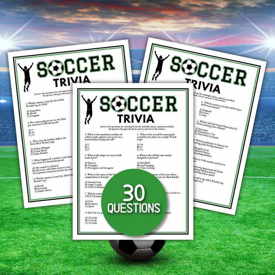 soccer trivia game printable

