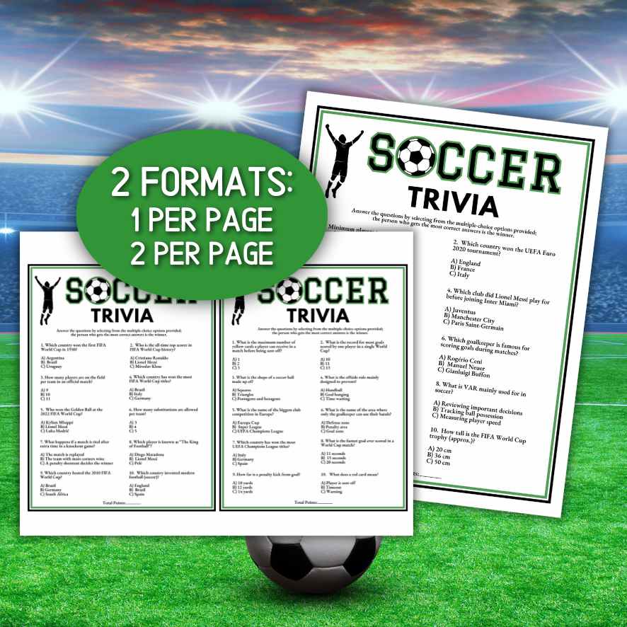 soccer quiz game

