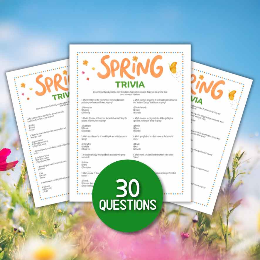 spring trivia game