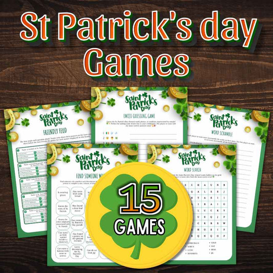 st patrick's games bundle

