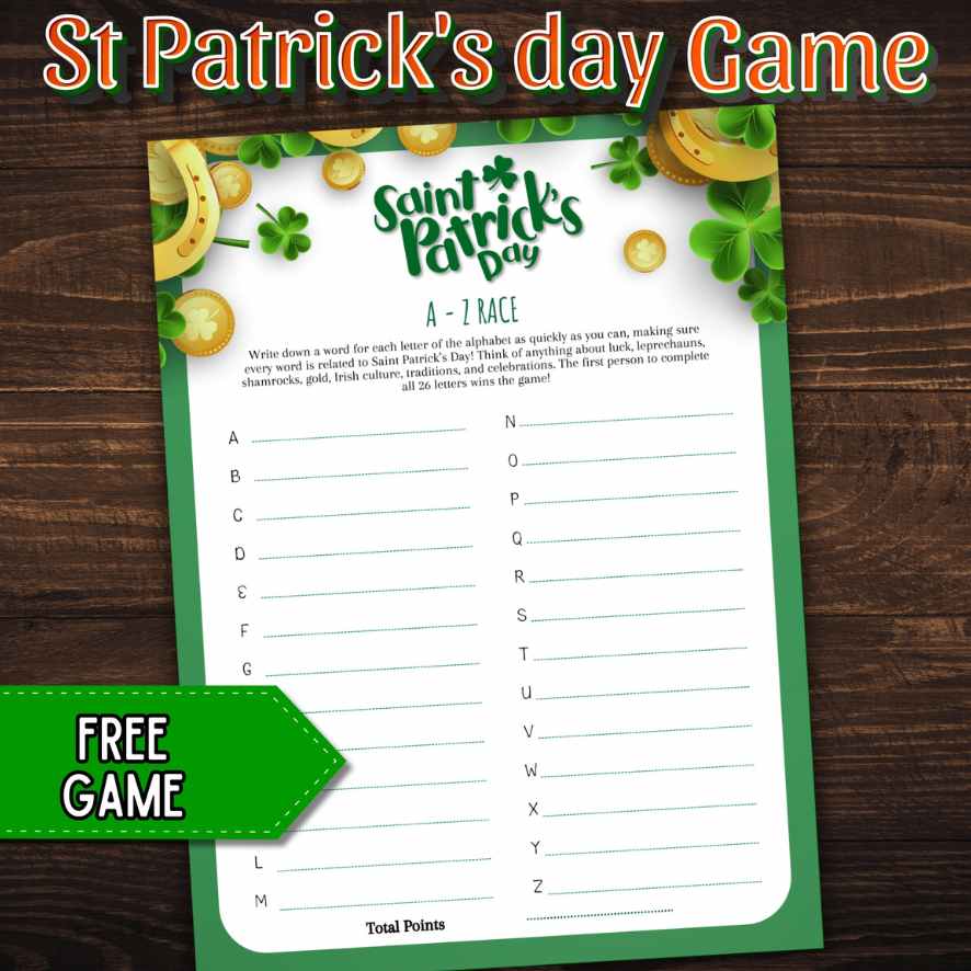 st. patrick´s day emoji game with answers