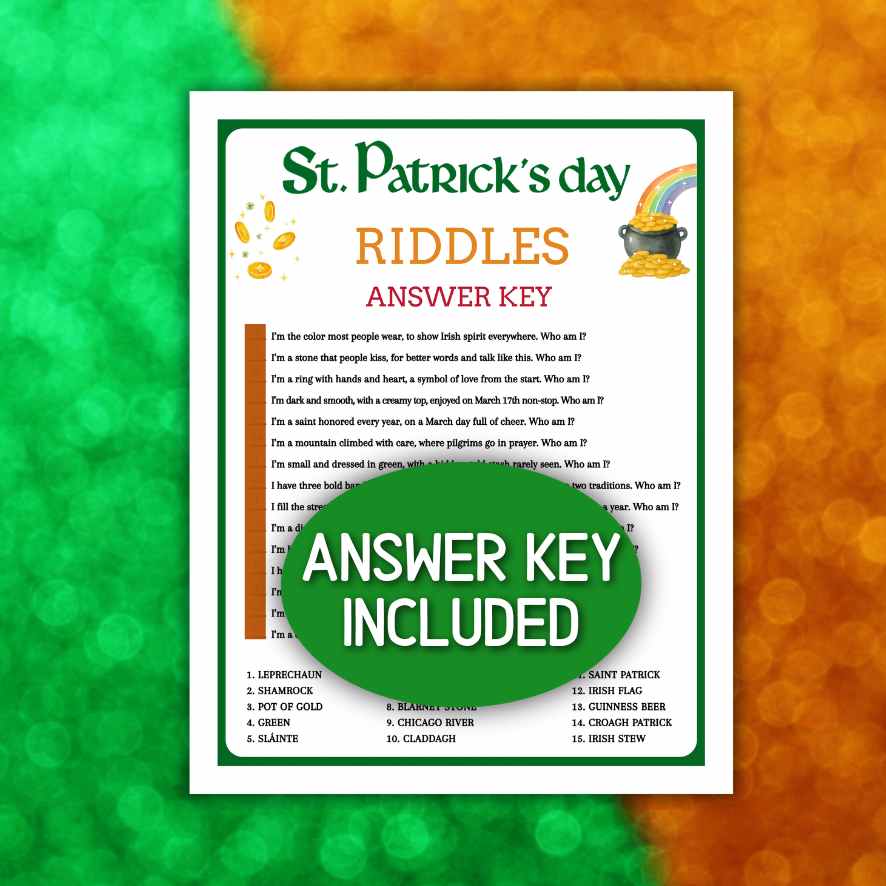 st patricks day activity
