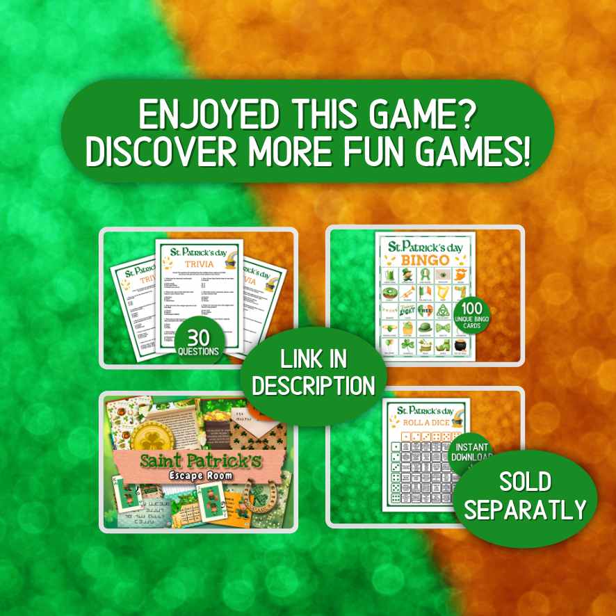 st patrick's day family games

