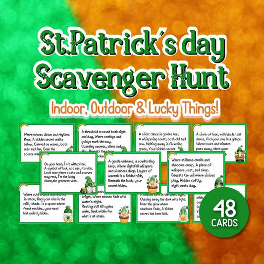 saint patrick's day scavenger hunt