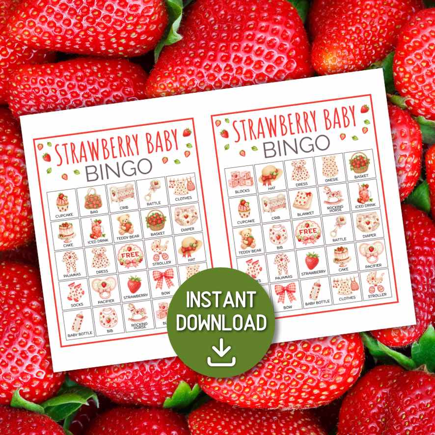berry first birthday bingo