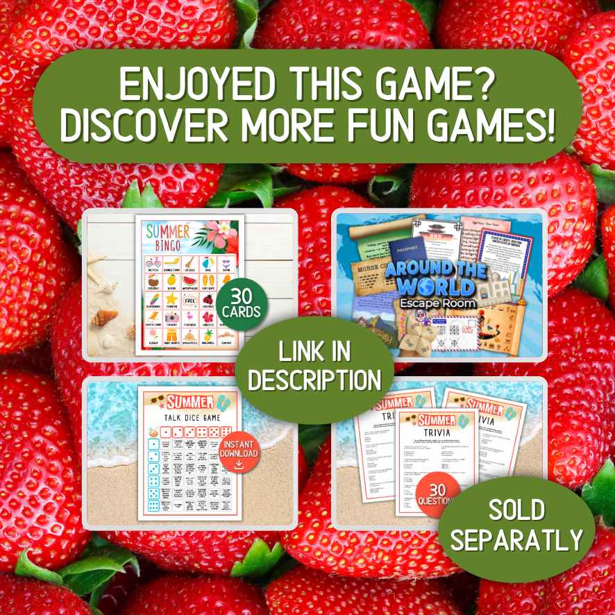 strawberry party game