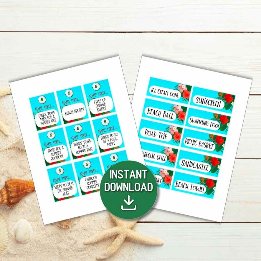summer classroom game

