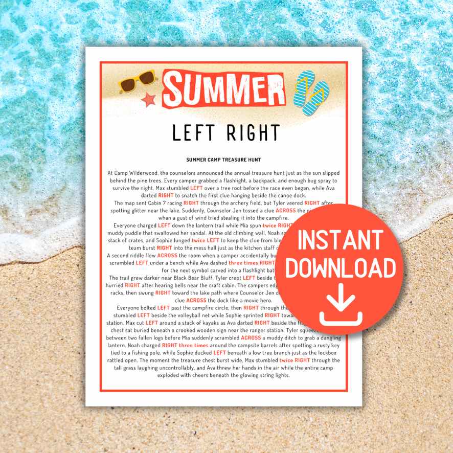 summer left right story

