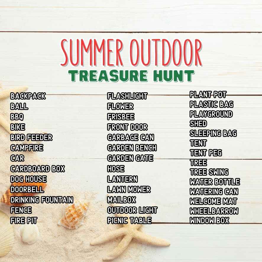 treasure hunt for kids