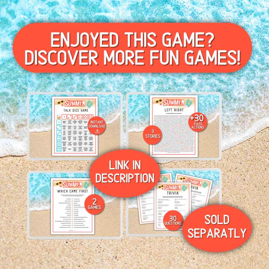 beach party games