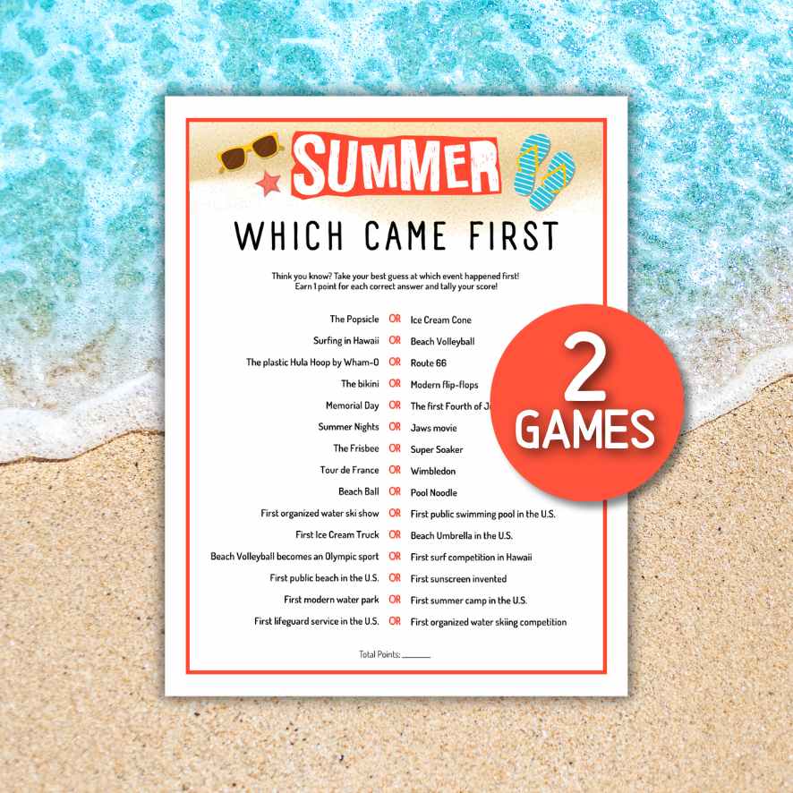 which came first game