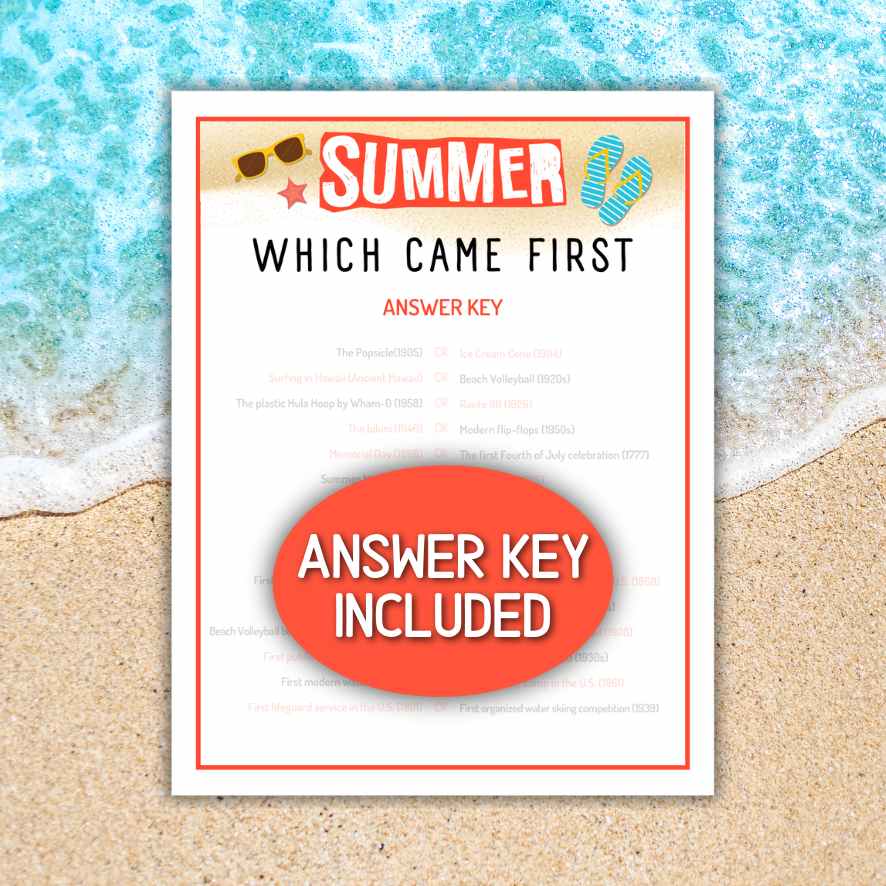 summer classroom activity
