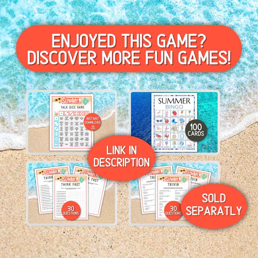 beach party games
