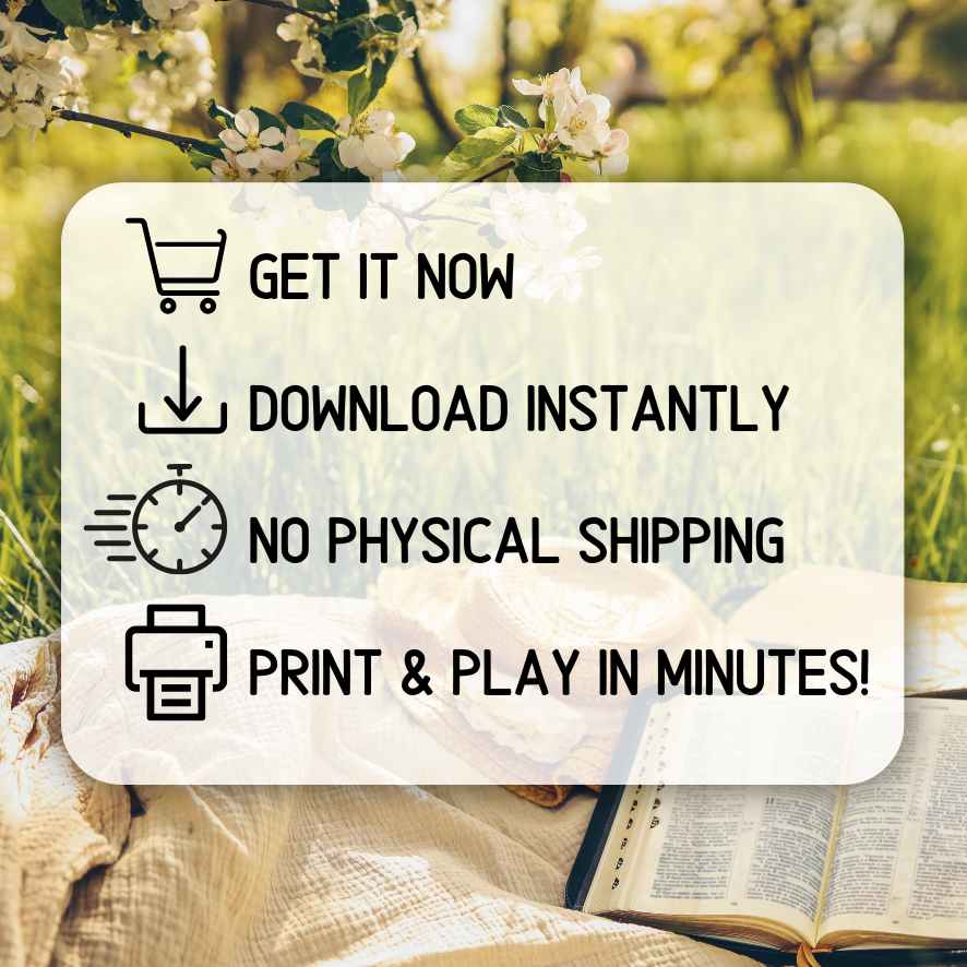 christian printable game
