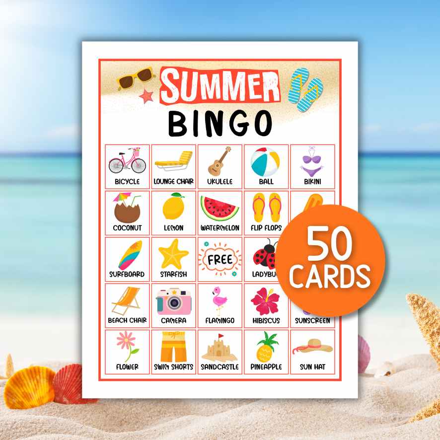 summer bingo sheets