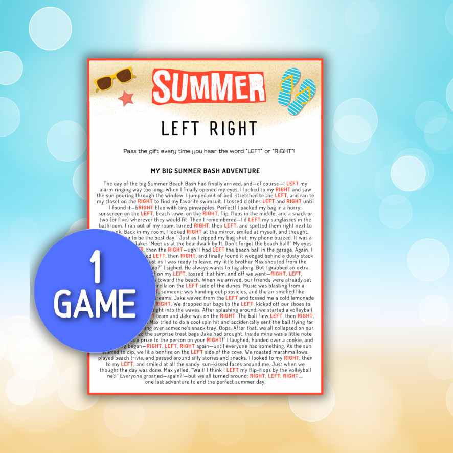 summer left right story