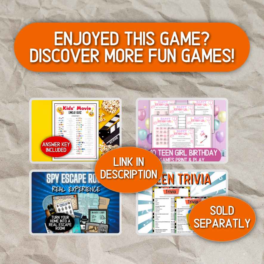 treasure hunt for teens at home

