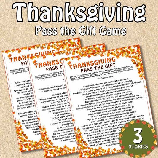 Thanksgiving Storytelling Game