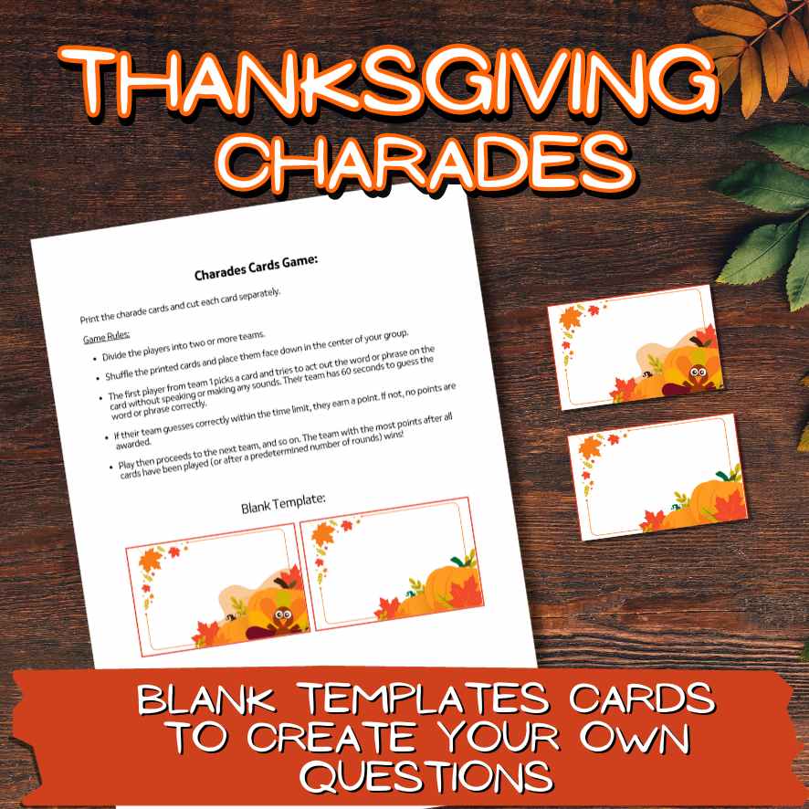 thanksgiving charades