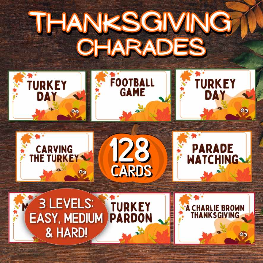 Adult Charades Printable
