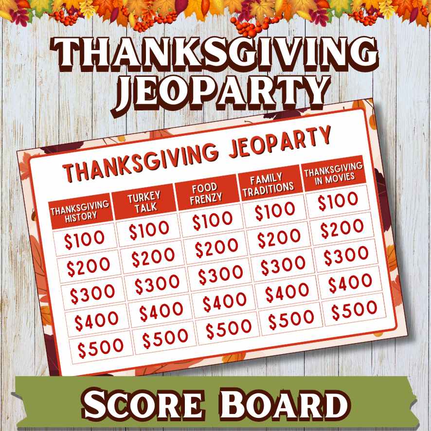 thanksgiving jeopardy