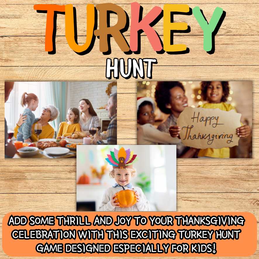 turkey scavenger hunt