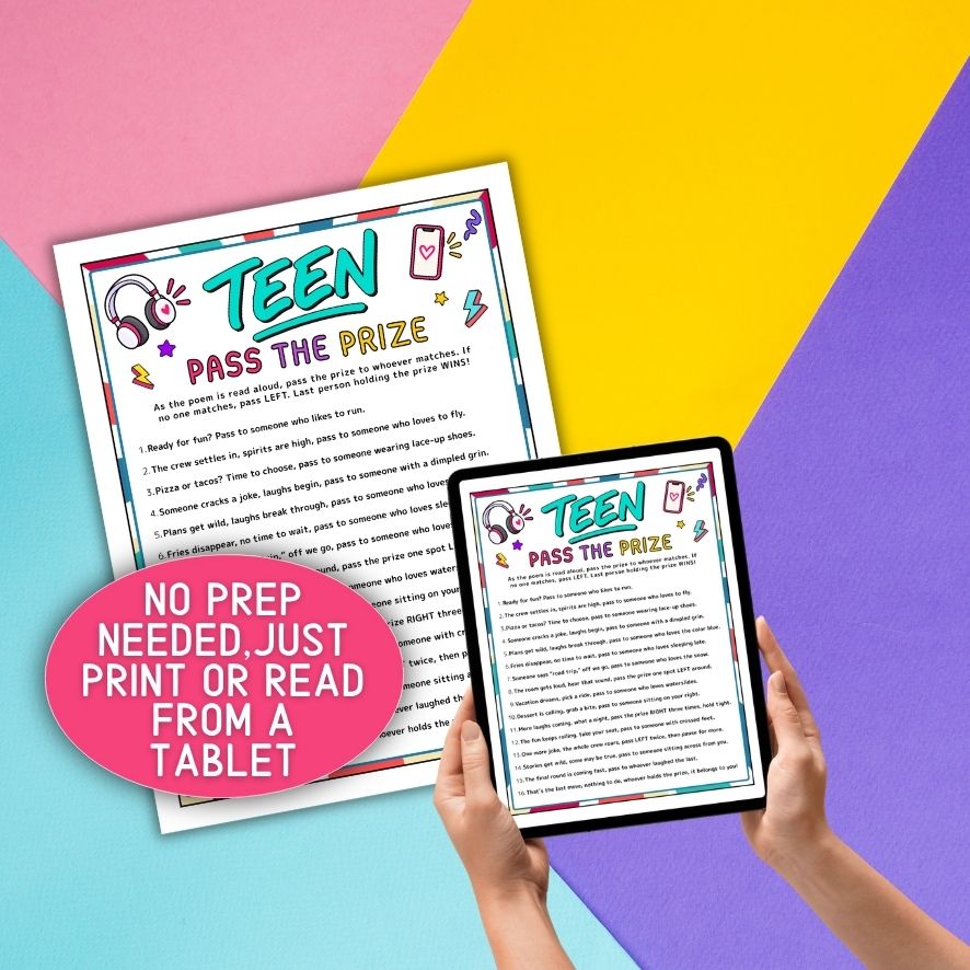 teen pass the present game