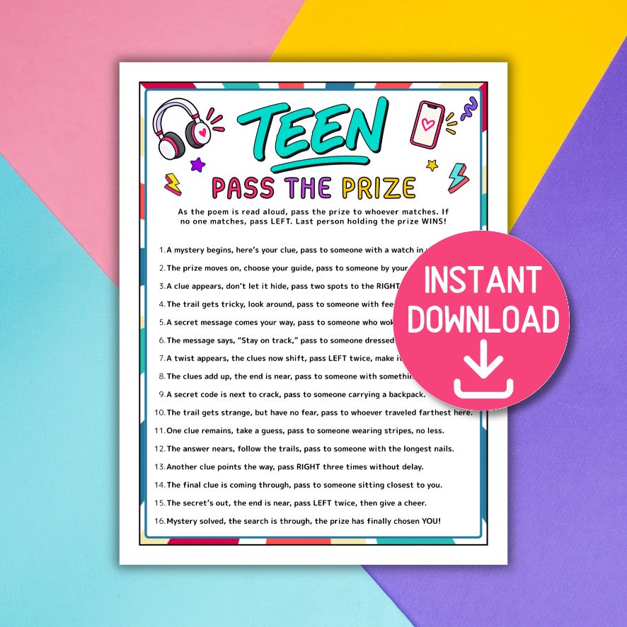 teen group game