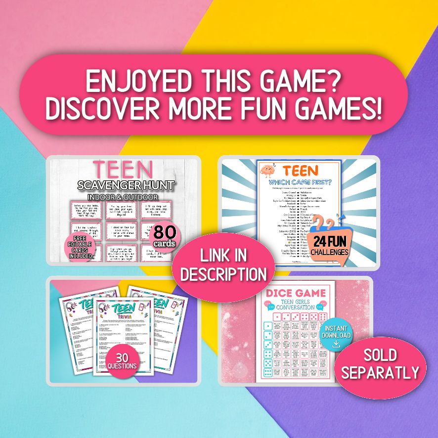Printable party games