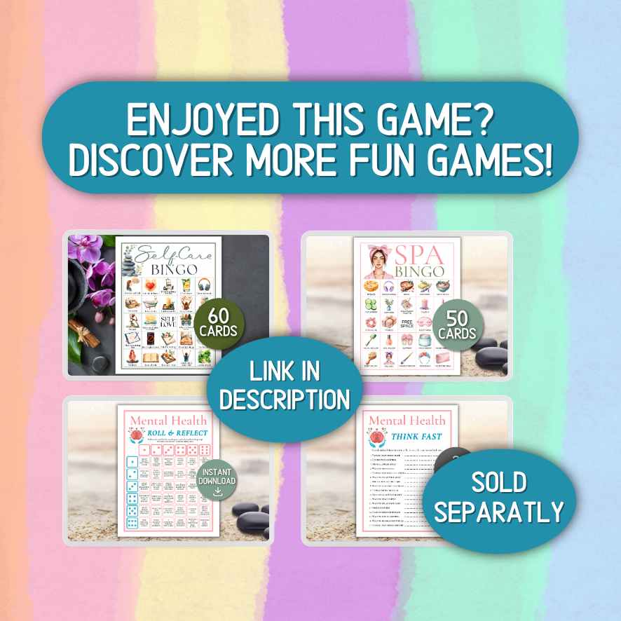 teen wellness printable activities