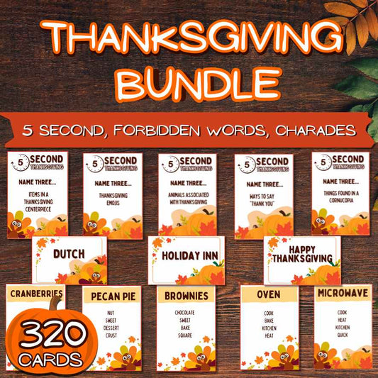 Thanksgiving game bundle