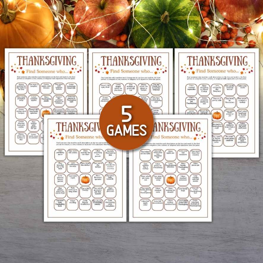 thanksgiving games printable