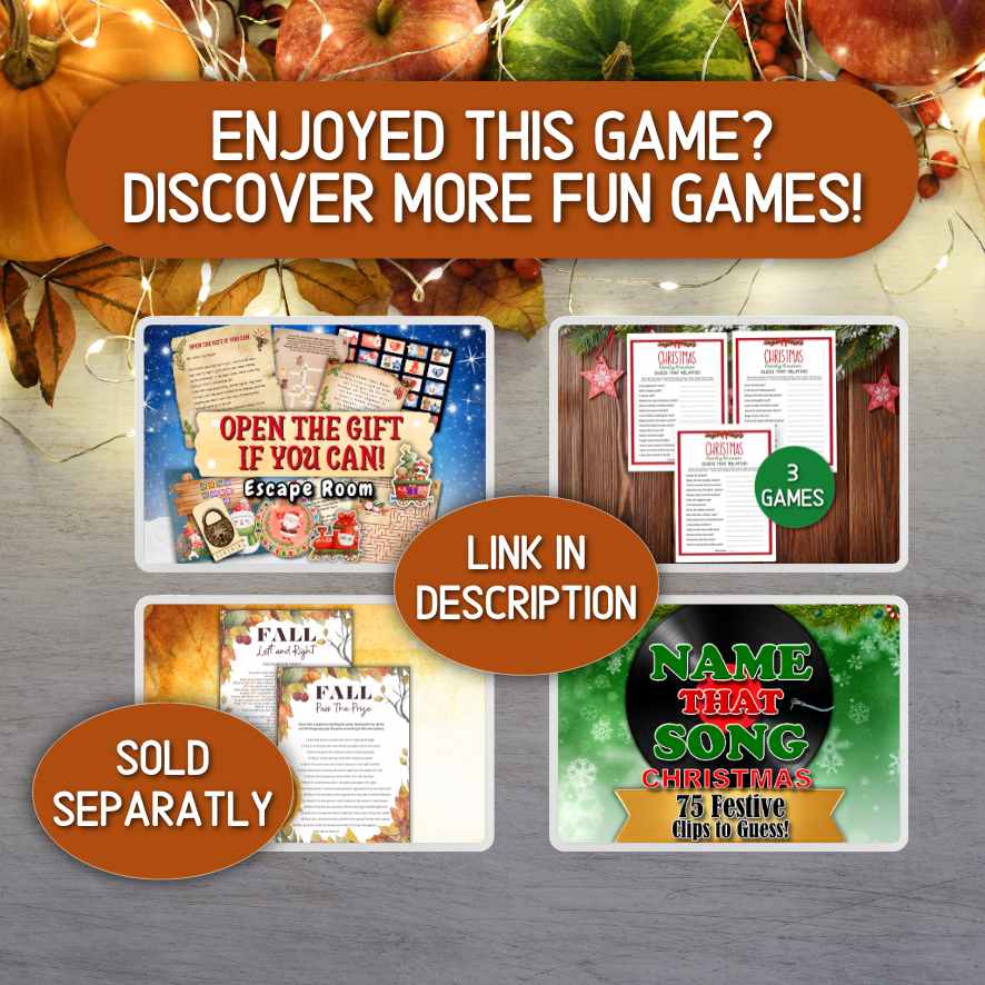 friendsgiving games printable