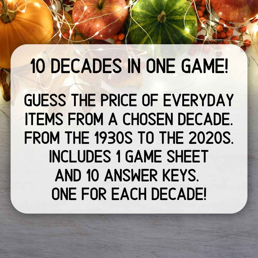 thanksgiving games for family