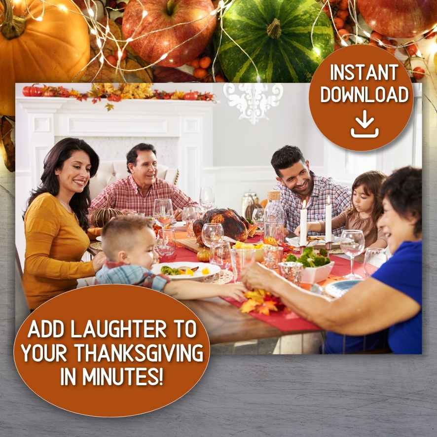 thanksgiving themed mad libs