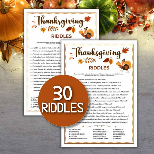 thanksgiving riddle me this


