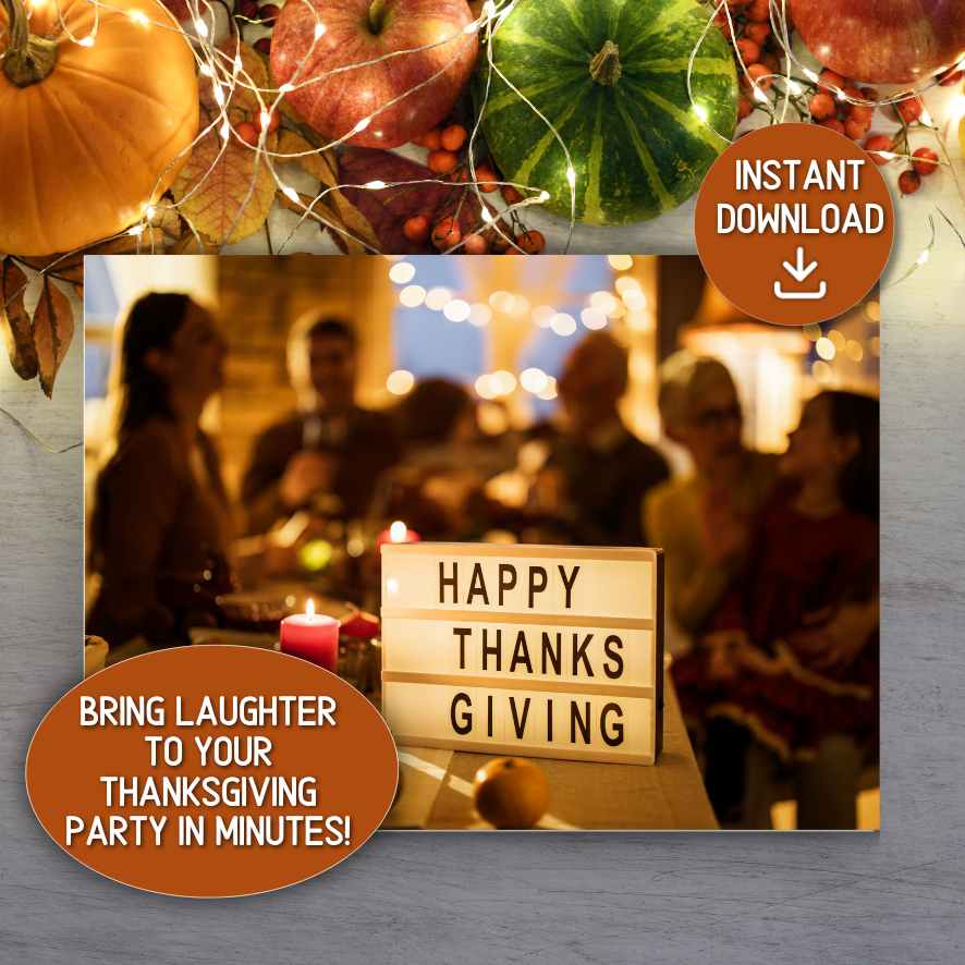 thanksgiving family games