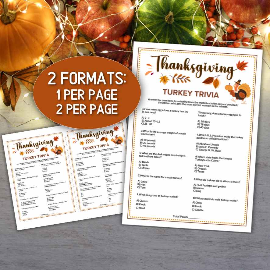 thanksgiving trivia printable

