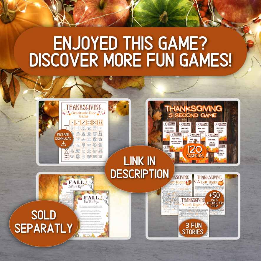 fall party games