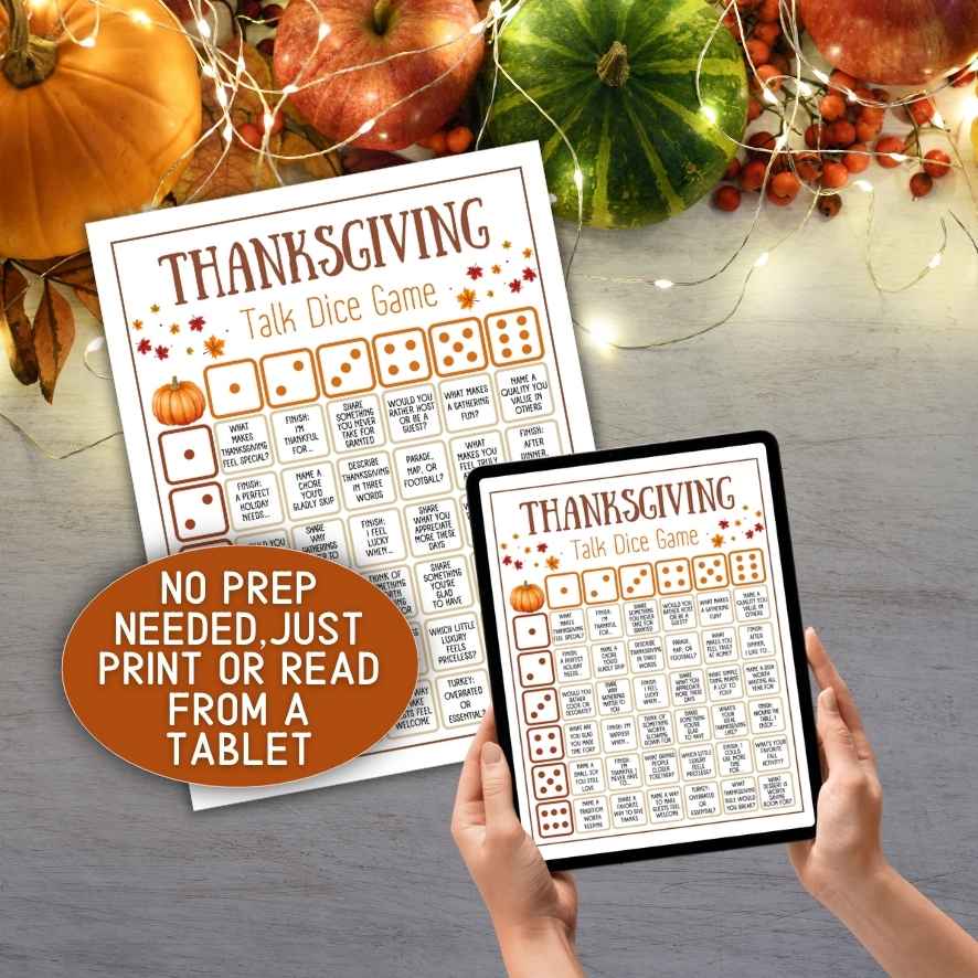 thanksgiving dice game
