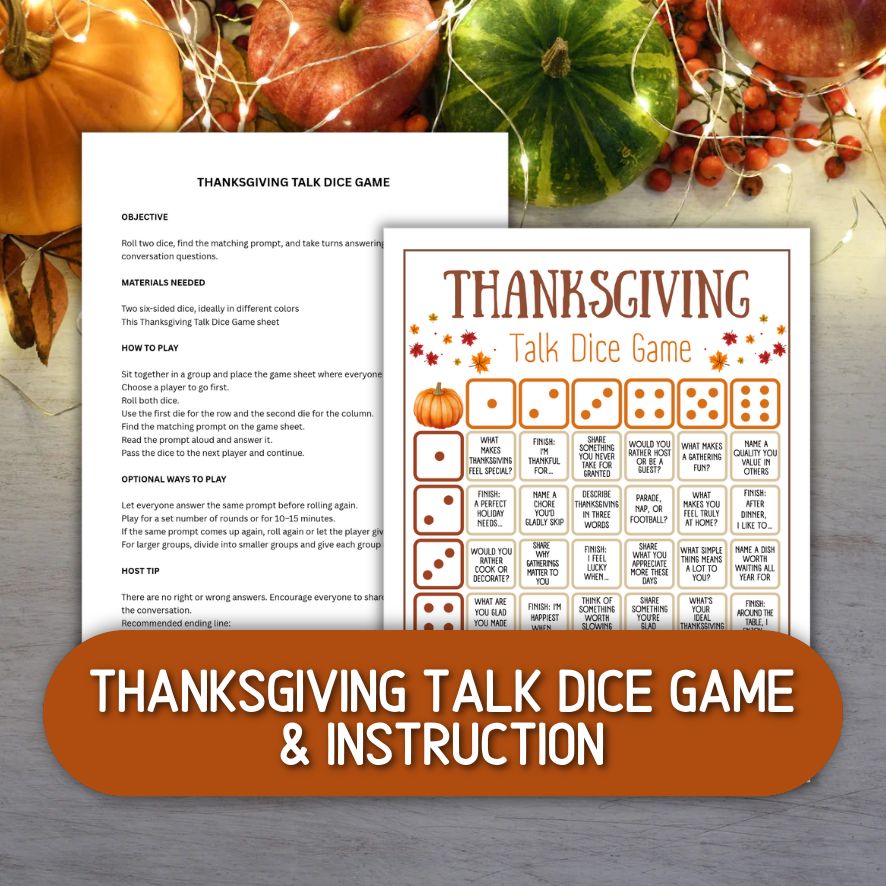 thanksgiving icebreaker game

