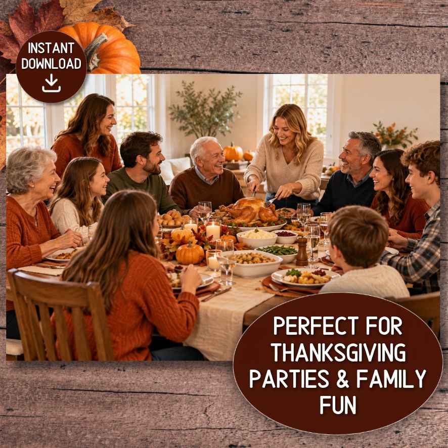 thanksgiving games for family