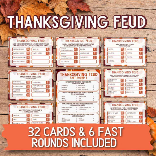 thanksgiving feud game