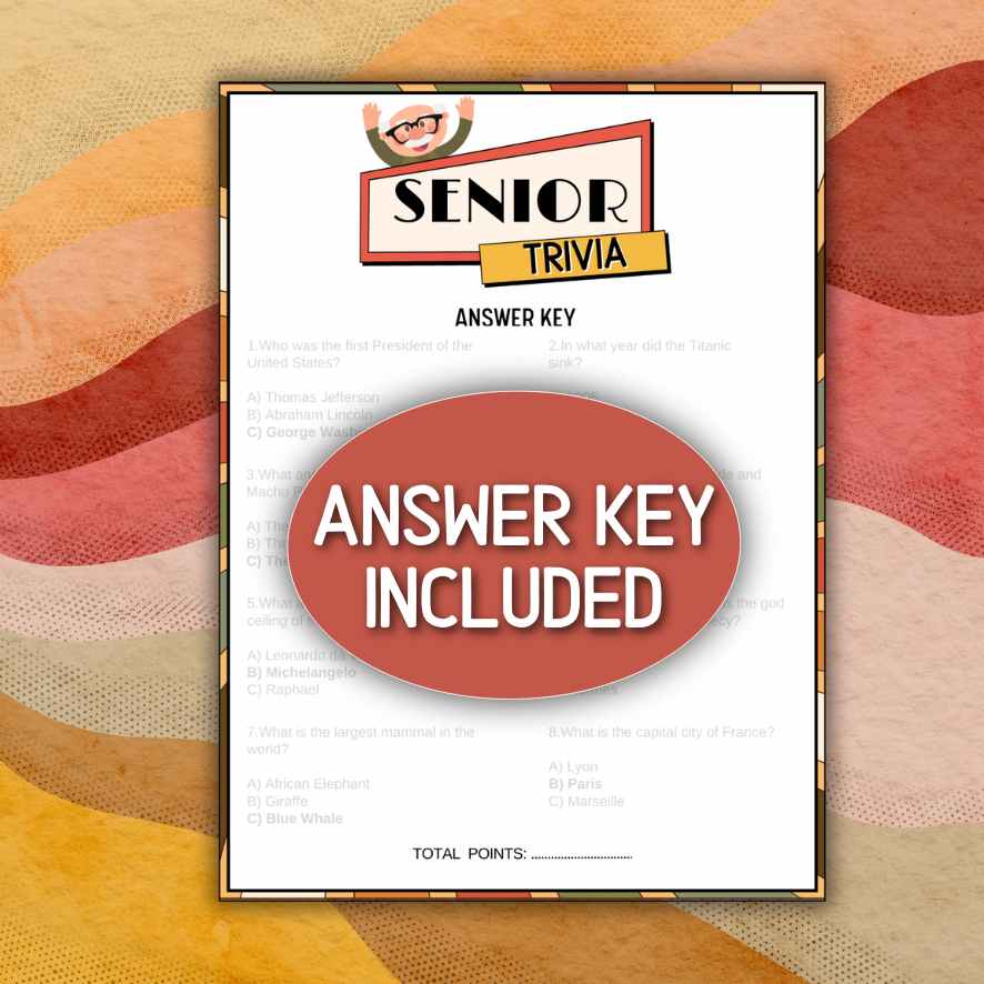 trivia quiz for seniors with answers